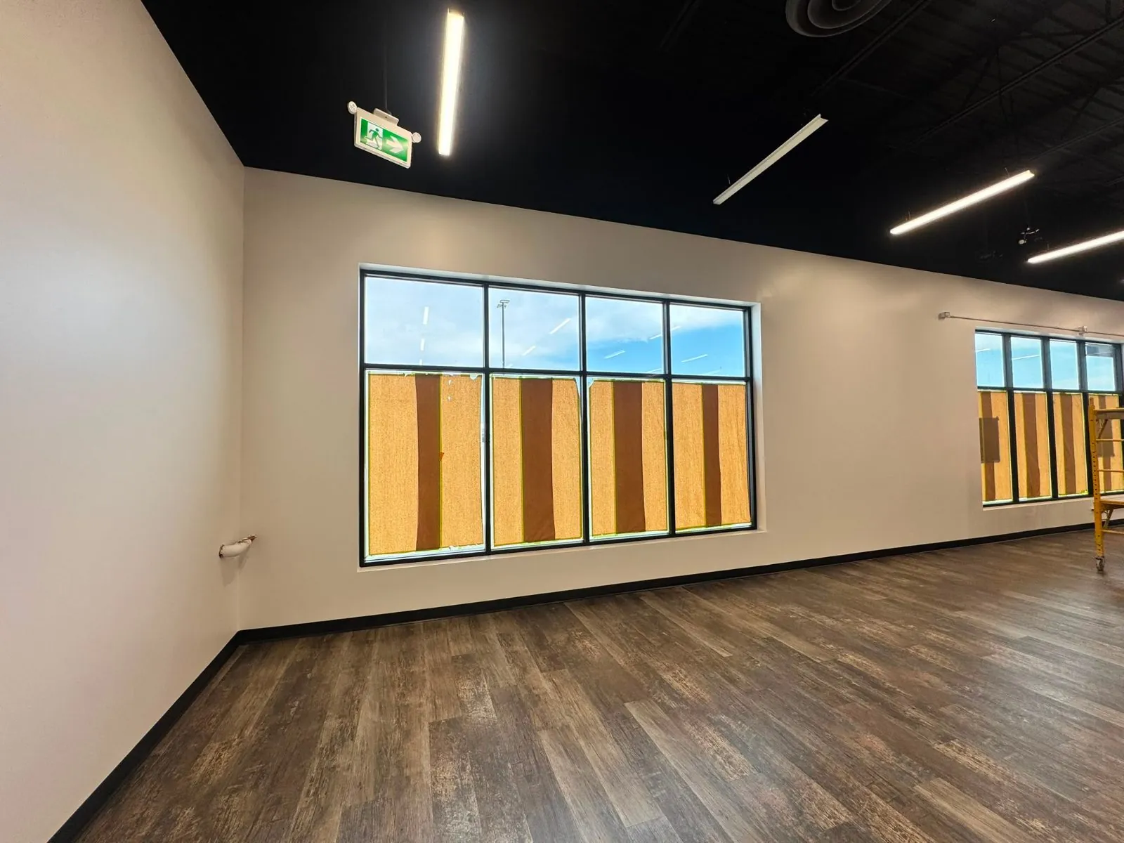 Pet Valu, Langdon: steel stud framing, drywall and taping, bulkheads, painting by Quality Gypsum Services