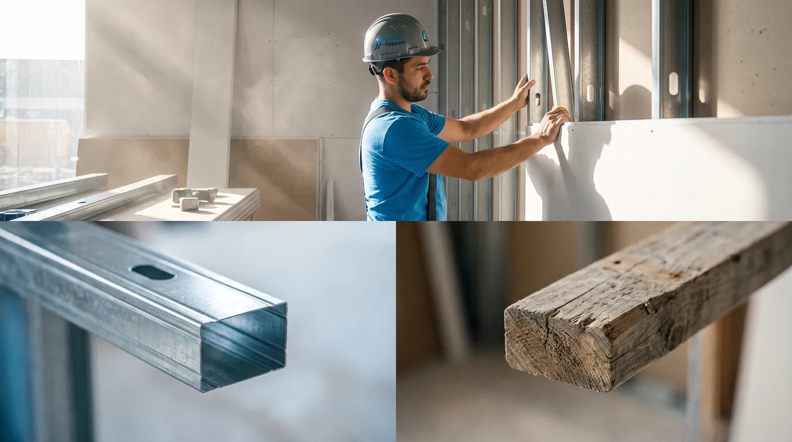 Steel stud versus wood stud framing comparison for durability and fire resistance