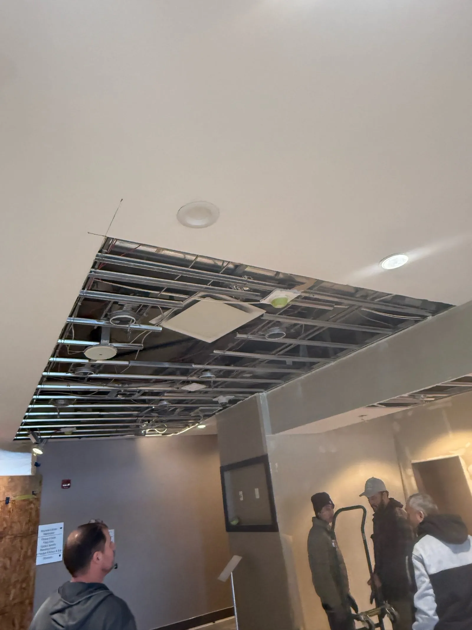Hampton Hotel site photo 7 by Quality Gypsum Services