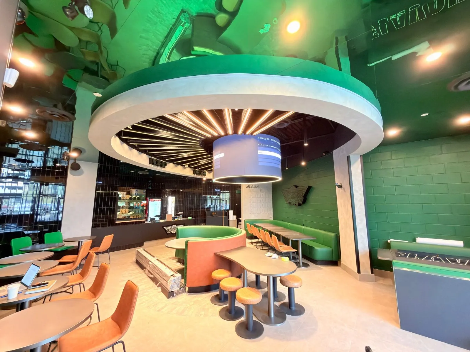 Wingstop, Deerfoot Meadows site photo 2 by Quality Gypsum Services