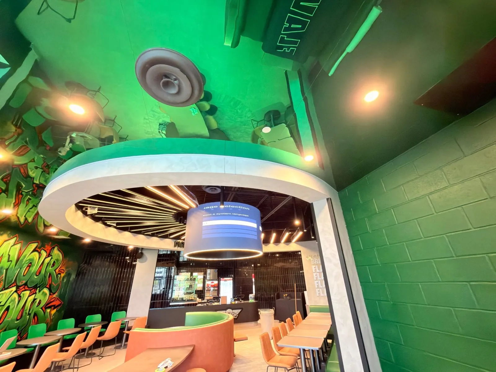 Wingstop, Deerfoot Meadows site photo 3 by Quality Gypsum Services