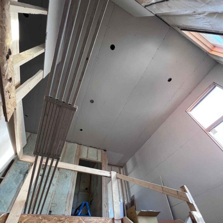 Drywall installation in Calgary