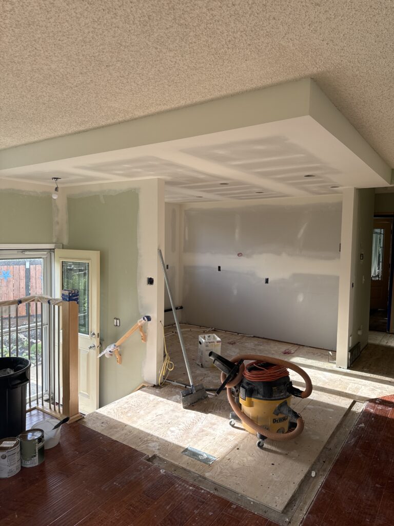 Drywall and Taping installation